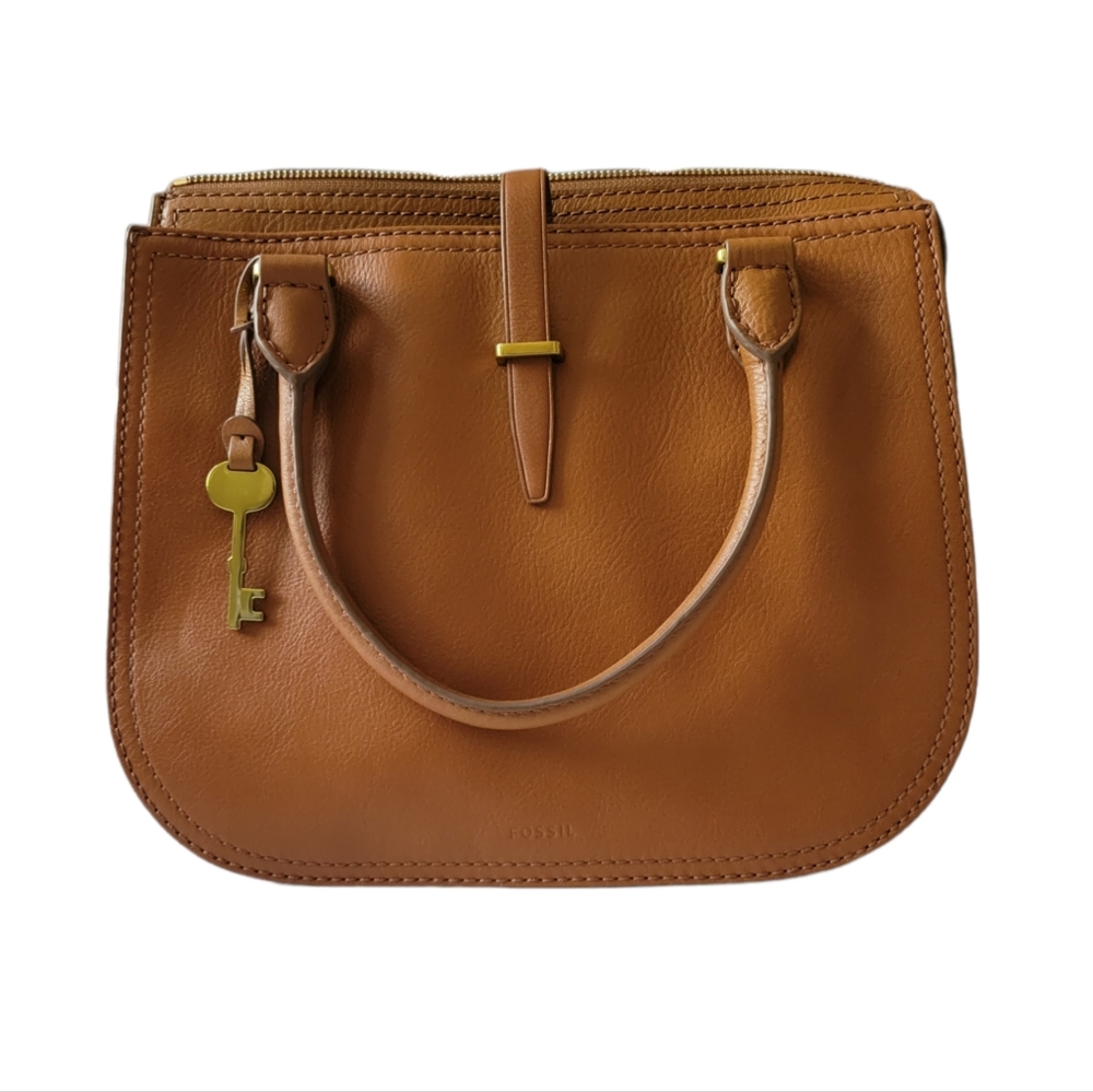FOSSIL  Ryder Leather Medium Satchel - Picture 2 of 10